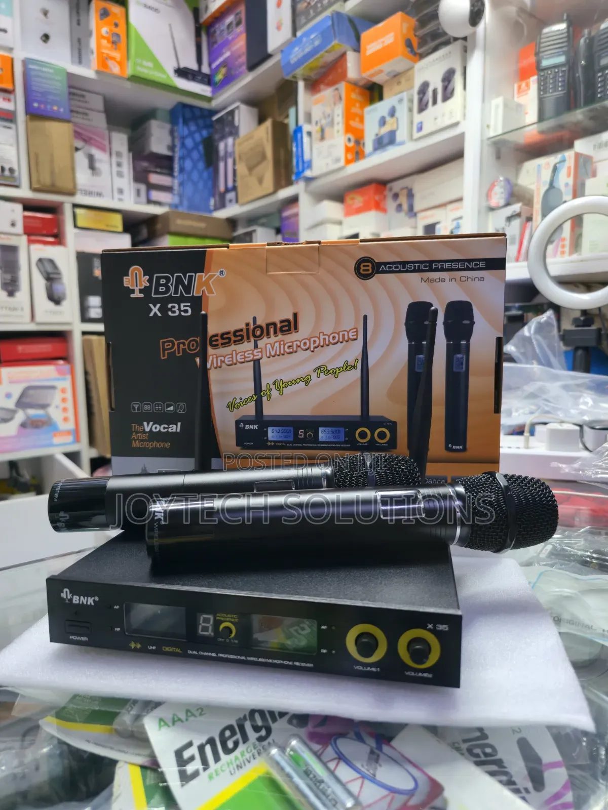 BNK X35 Professional Dual Wireless Microphone System