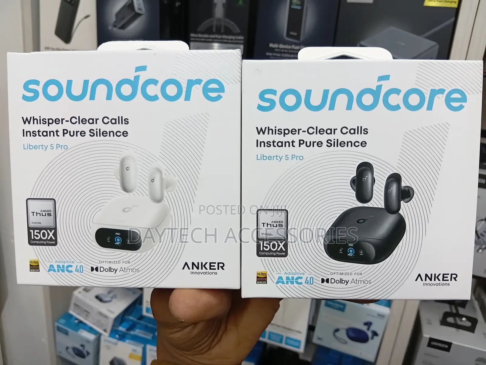 Anker Liberty 5 Pro | Noise Cancelling Earbuds Made for Clear Calls.