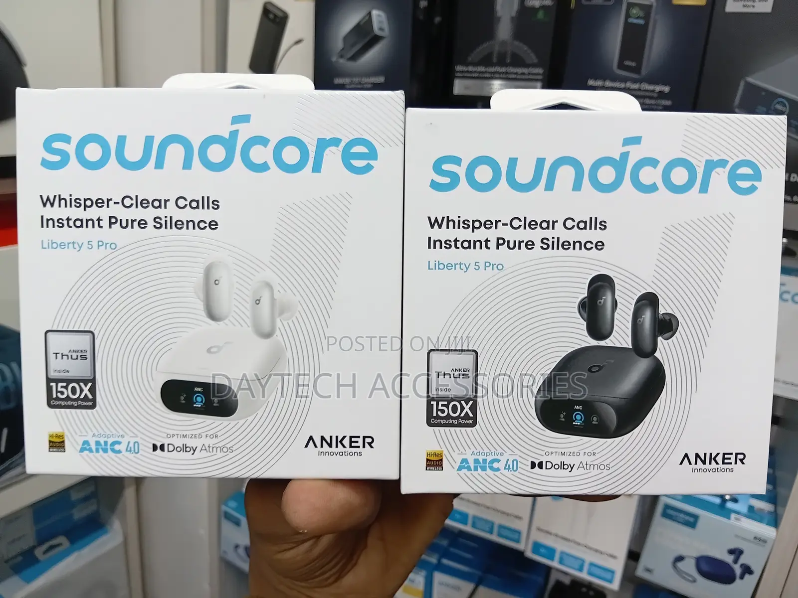 Anker Liberty 5 Pro | Noise Cancelling Earbuds Made for Clear Calls.