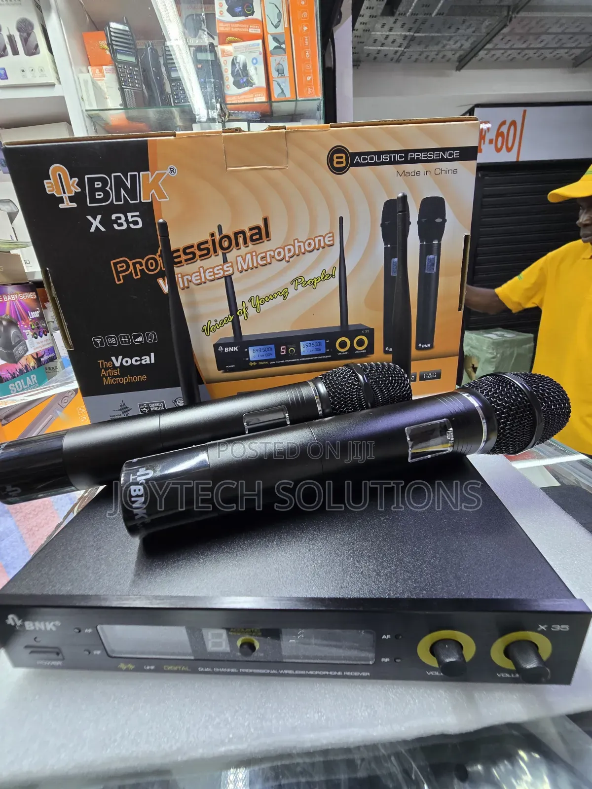 BNK X35 Premium Wireless Mic System – Church & Events
