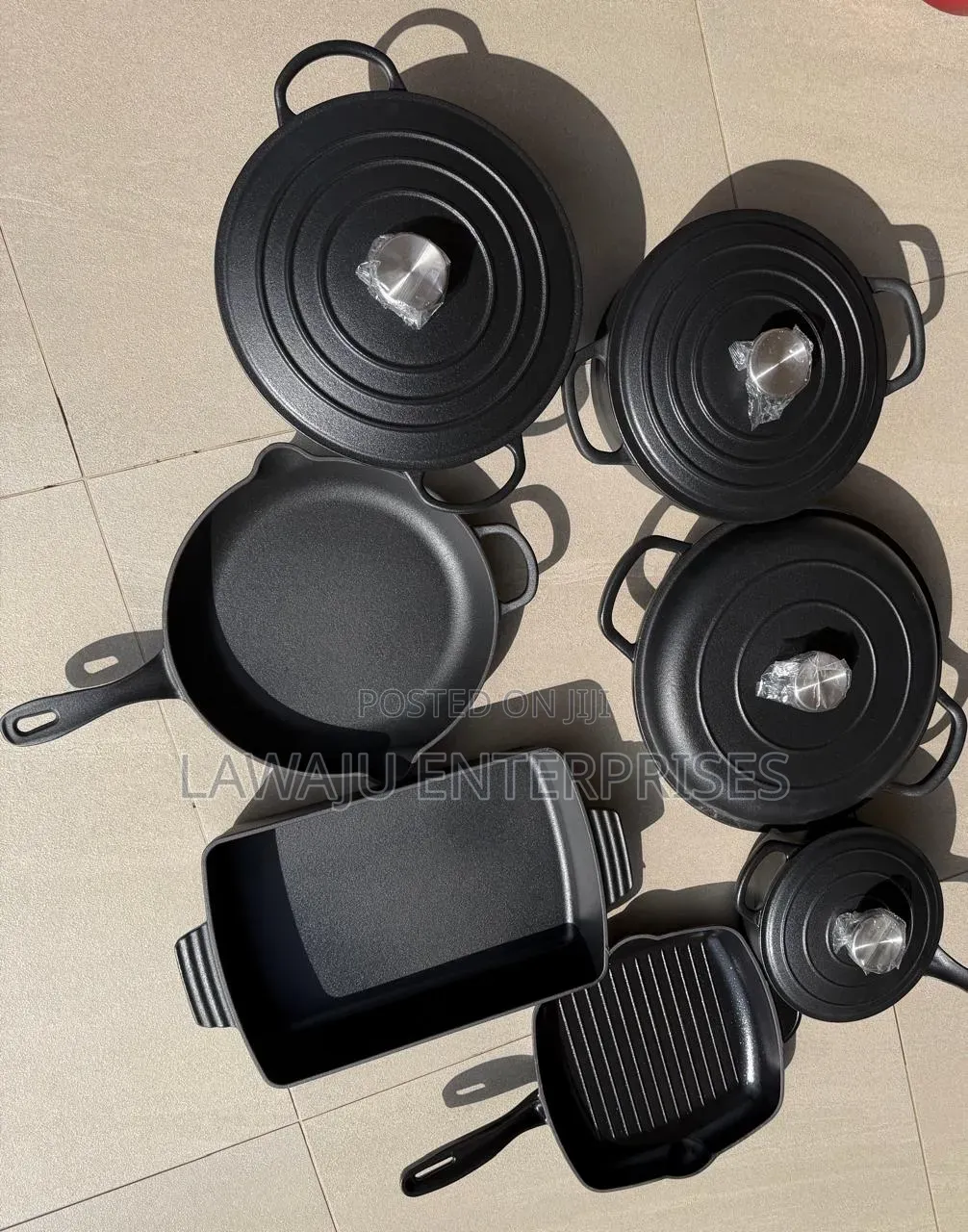 Iron Pots & Pans