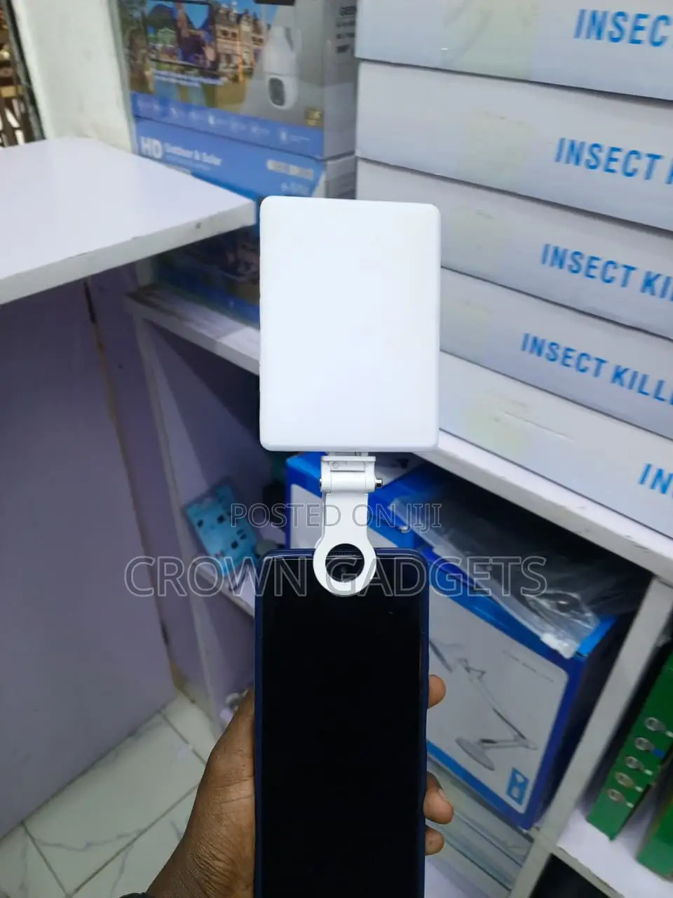VL-60BI 60 LED Video Light Panel With Clip for Phone Camera & Vlogging