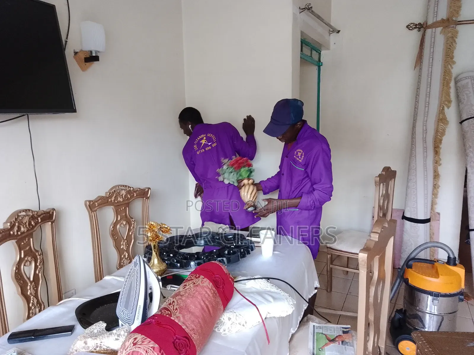 Janitorial Cleaning for Sofaset and Dining Seats