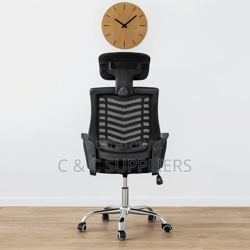 Head-Support Office Mesh Chair.