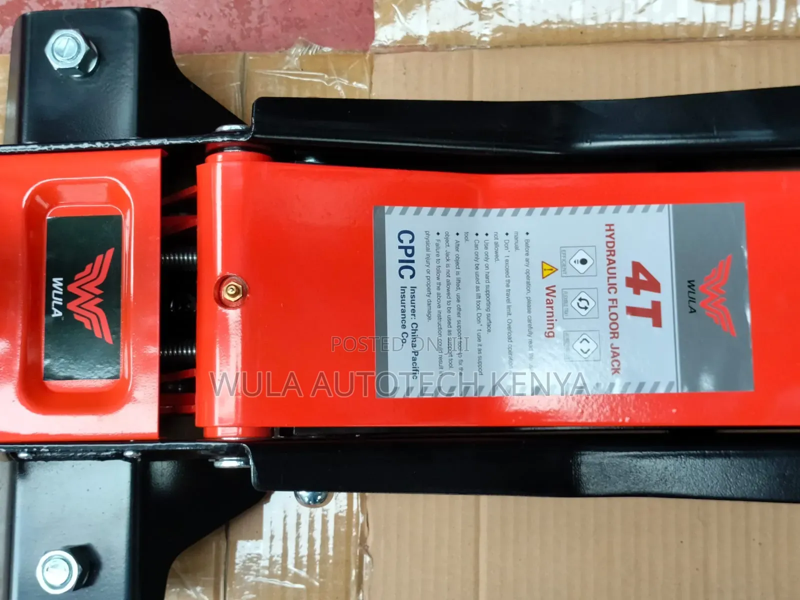 Heavy Commercial Industrial Use 4tns Trolley Jack Sunshine Italy