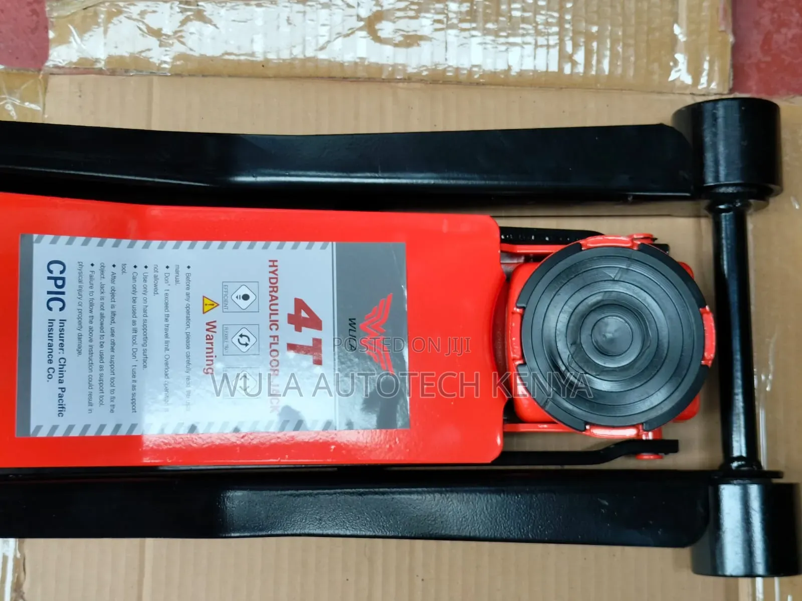 Heavy Commercial Industrial Use 4tns Trolley Jack Sunshine Italy