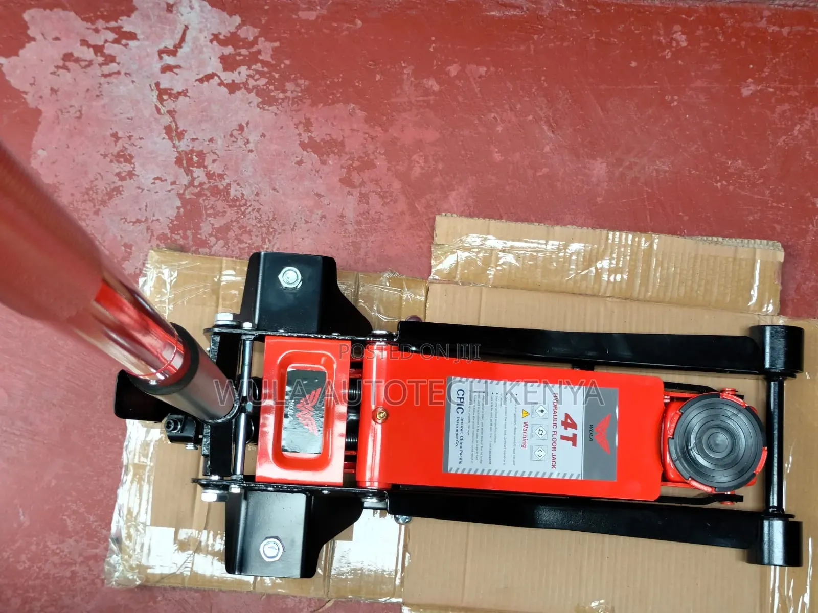Heavy Commercial Industrial Use 4tns Trolley Jack Sunshine Italy