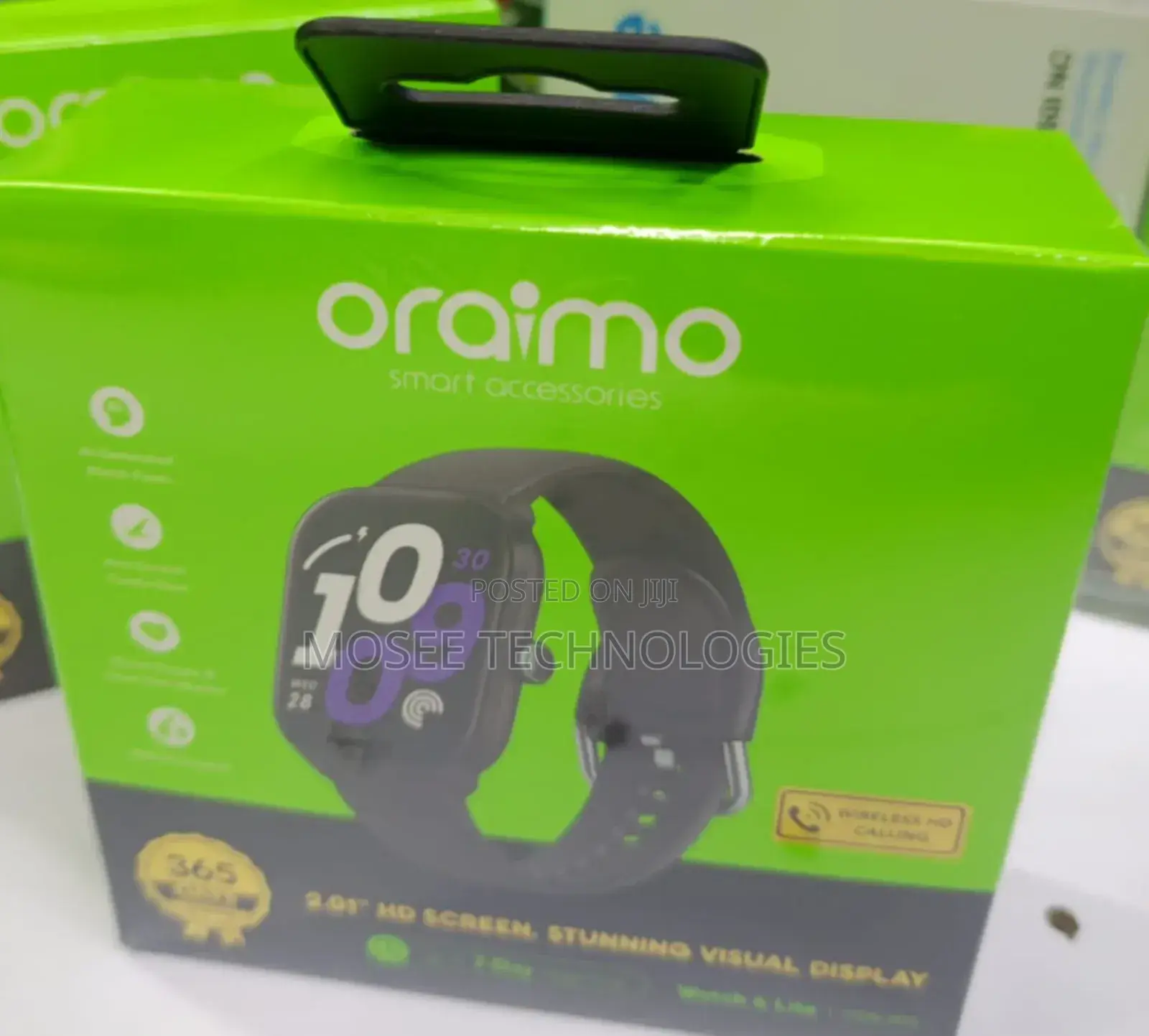Oraimo Smart Watch 2.01" HD Display