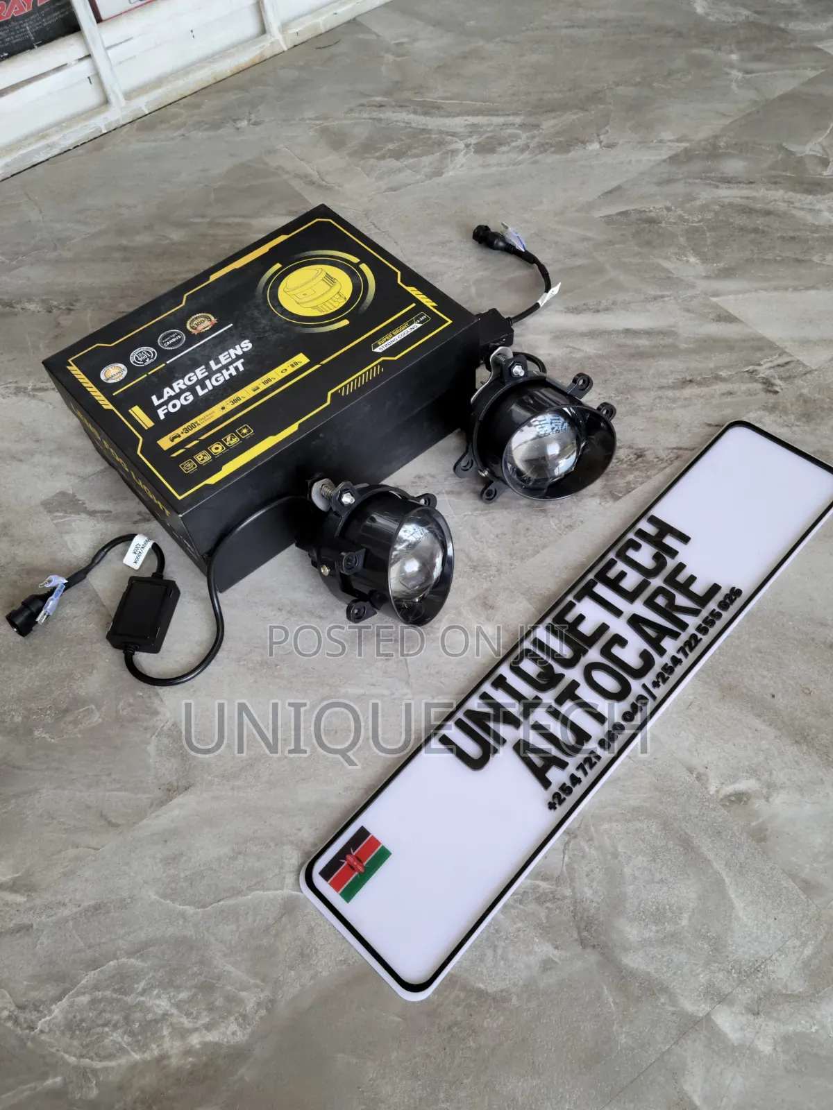 3" Bi LED Fog Light Projectors Non Laser, Toyota Bracket, 3 Color