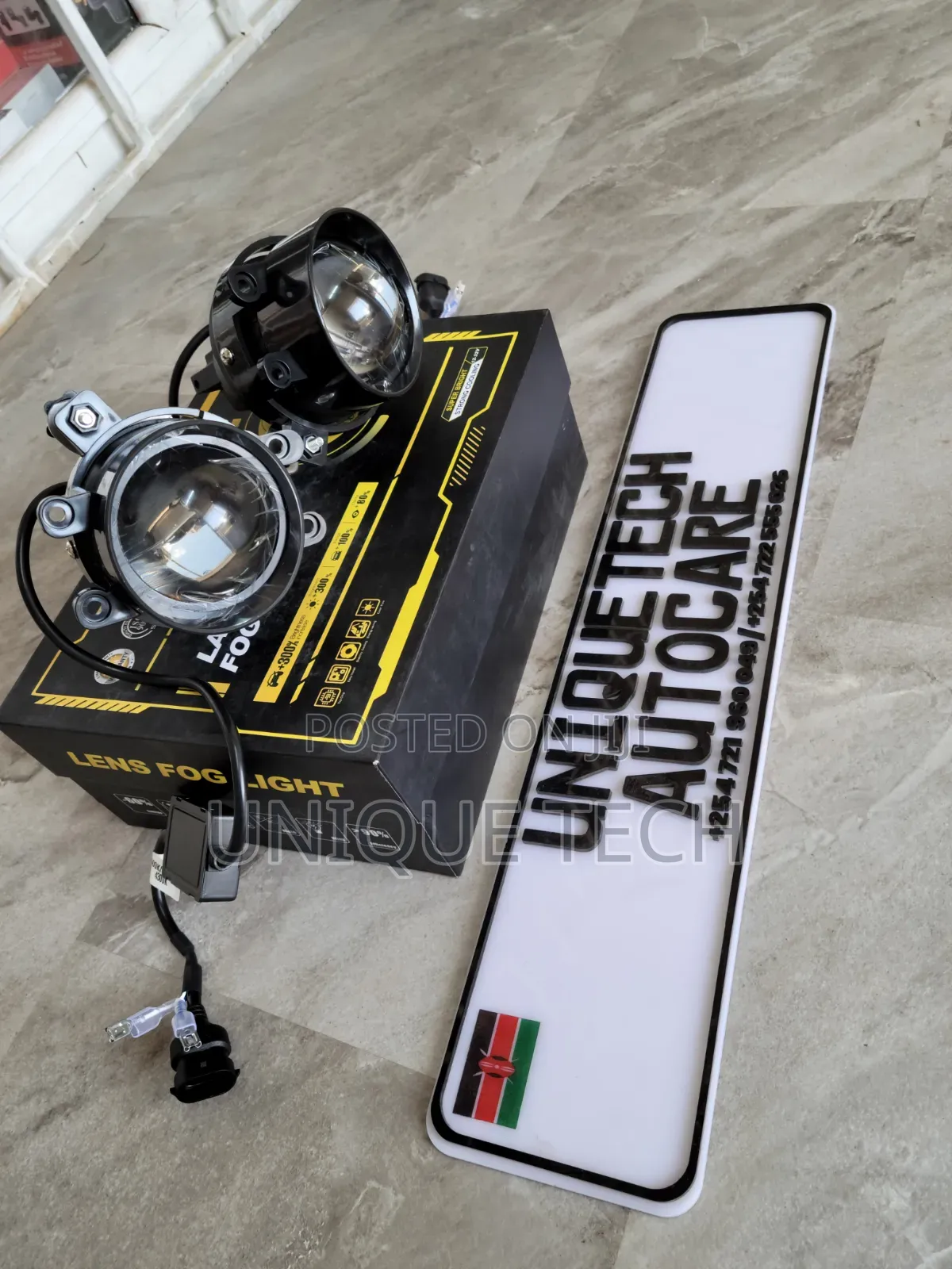 3" Bi LED Fog Light Projectors Non Laser, Toyota Bracket, 3 Color