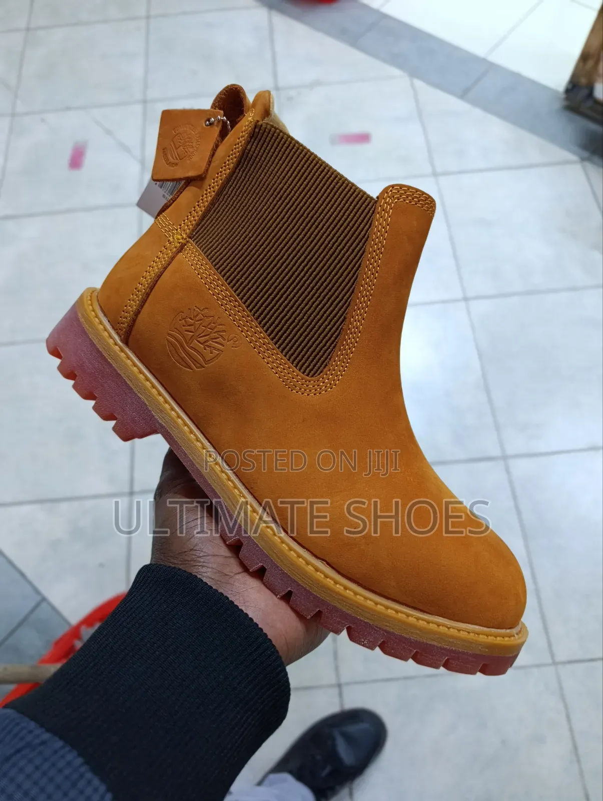 Lace lessTimberland Boots