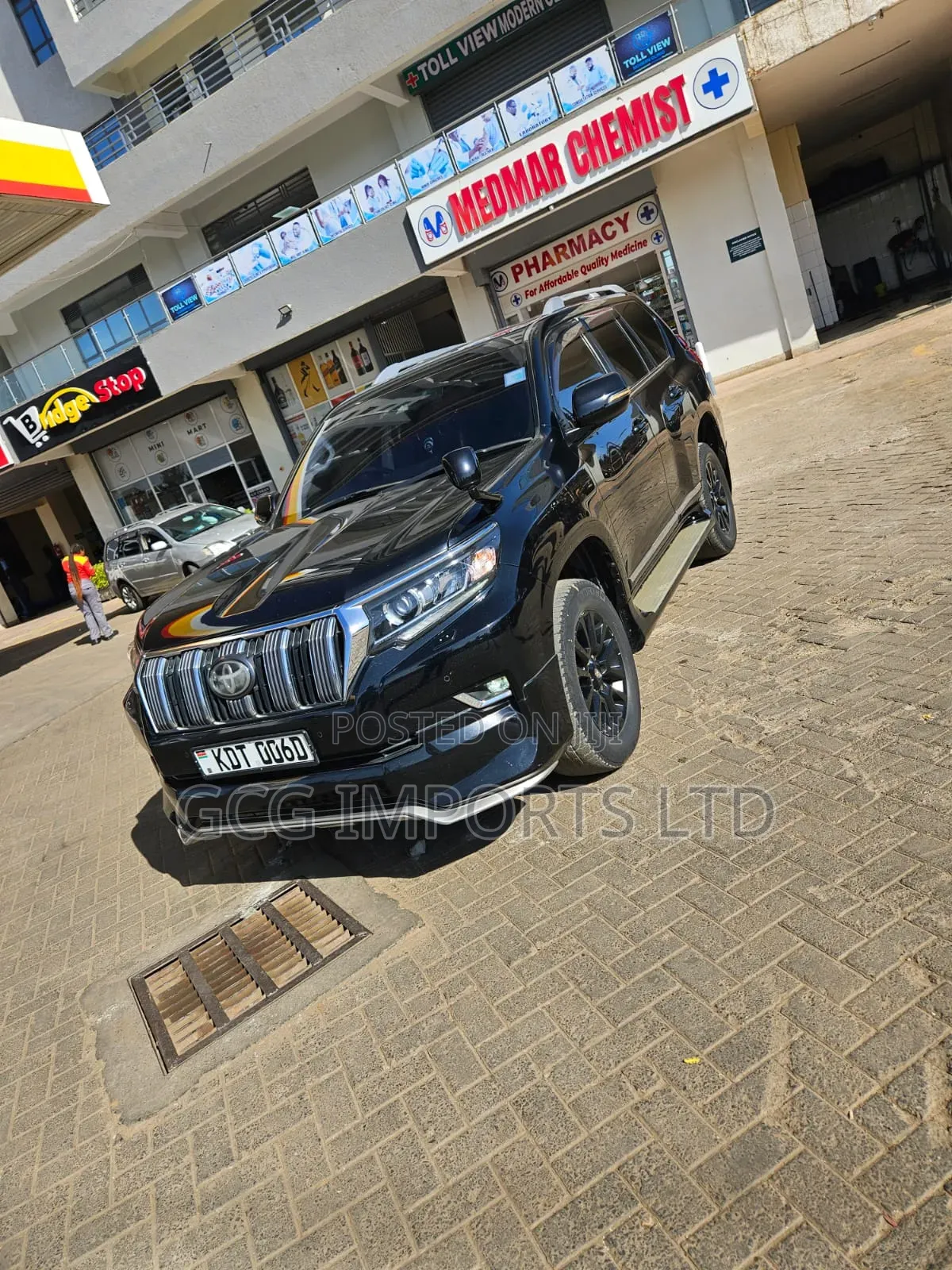 Toyota Land Cruiser Prado 2019 Black