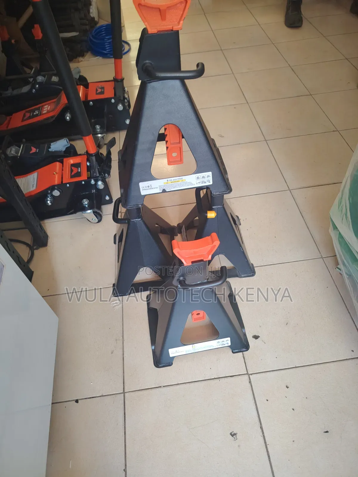 400mm Vehicle Lifting Heavy Duty Safety Stands 6tns Sunshine Italy