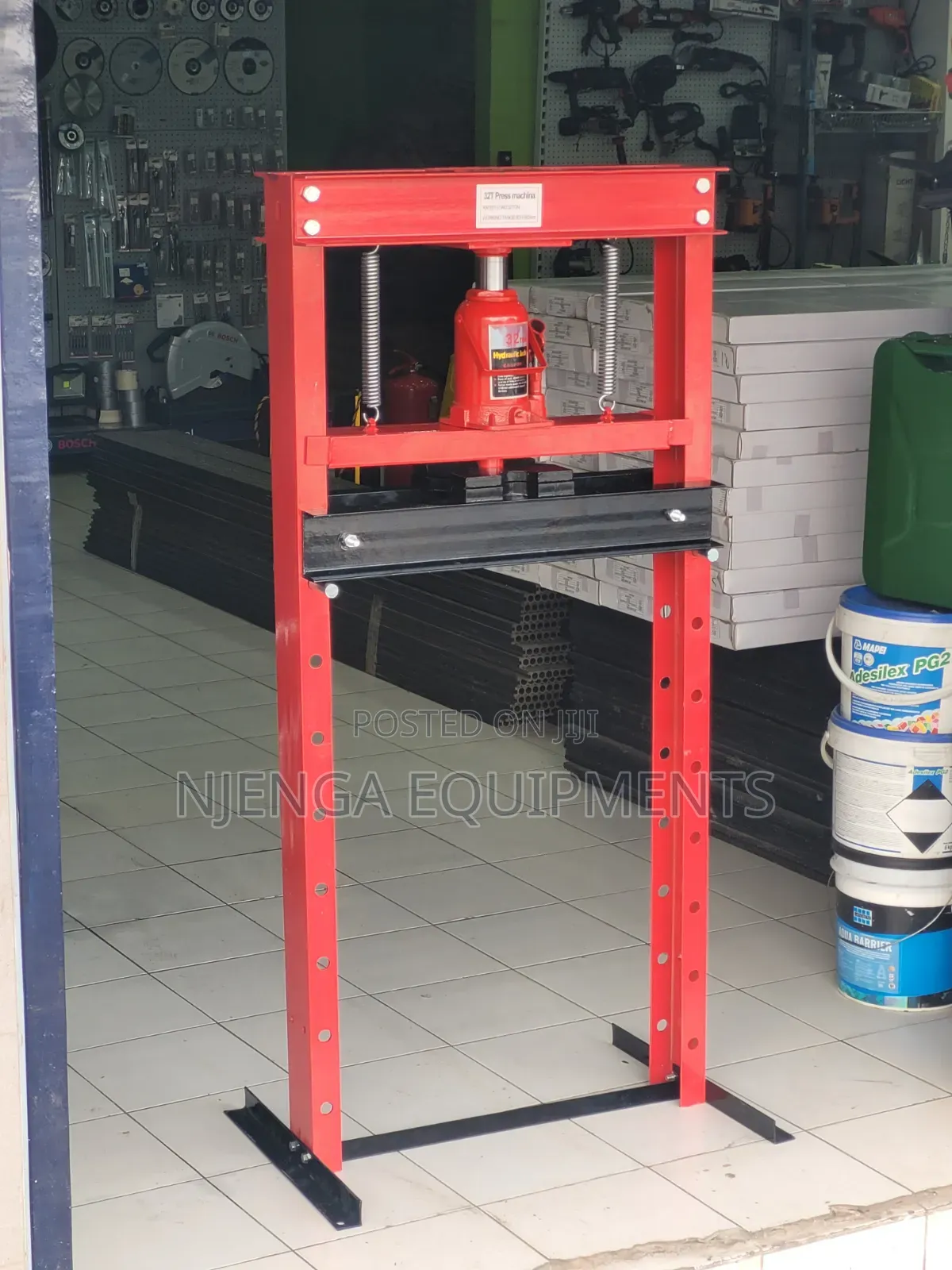20-Ton Hydraulic Shop Press