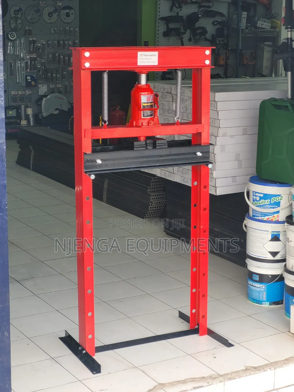 20-Ton Hydraulic Shop Press