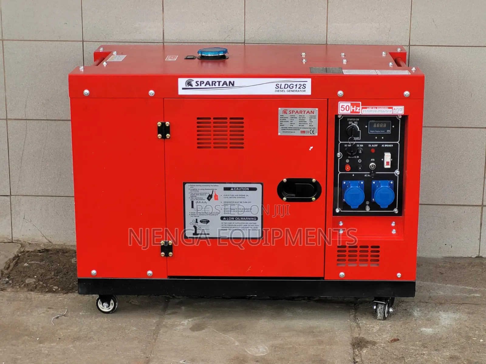 Spartan Sldg12s 10kva Silent Diesel Generator With Ats