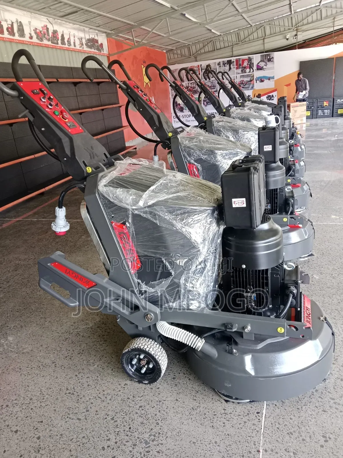 Industrial Concrete Floor Grinder and Polisher - GX88