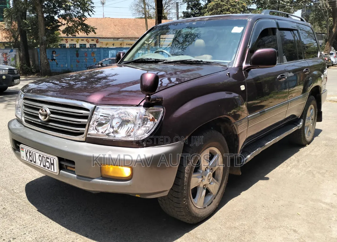 Toyota Land Cruiser 2006 Burgundy