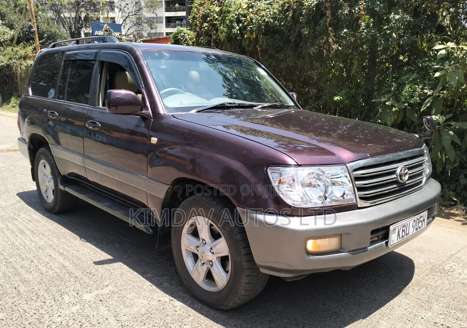 Toyota Land Cruiser 2006 Burgundy