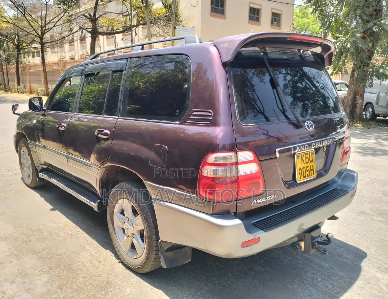 Toyota Land Cruiser 2006 Burgundy
