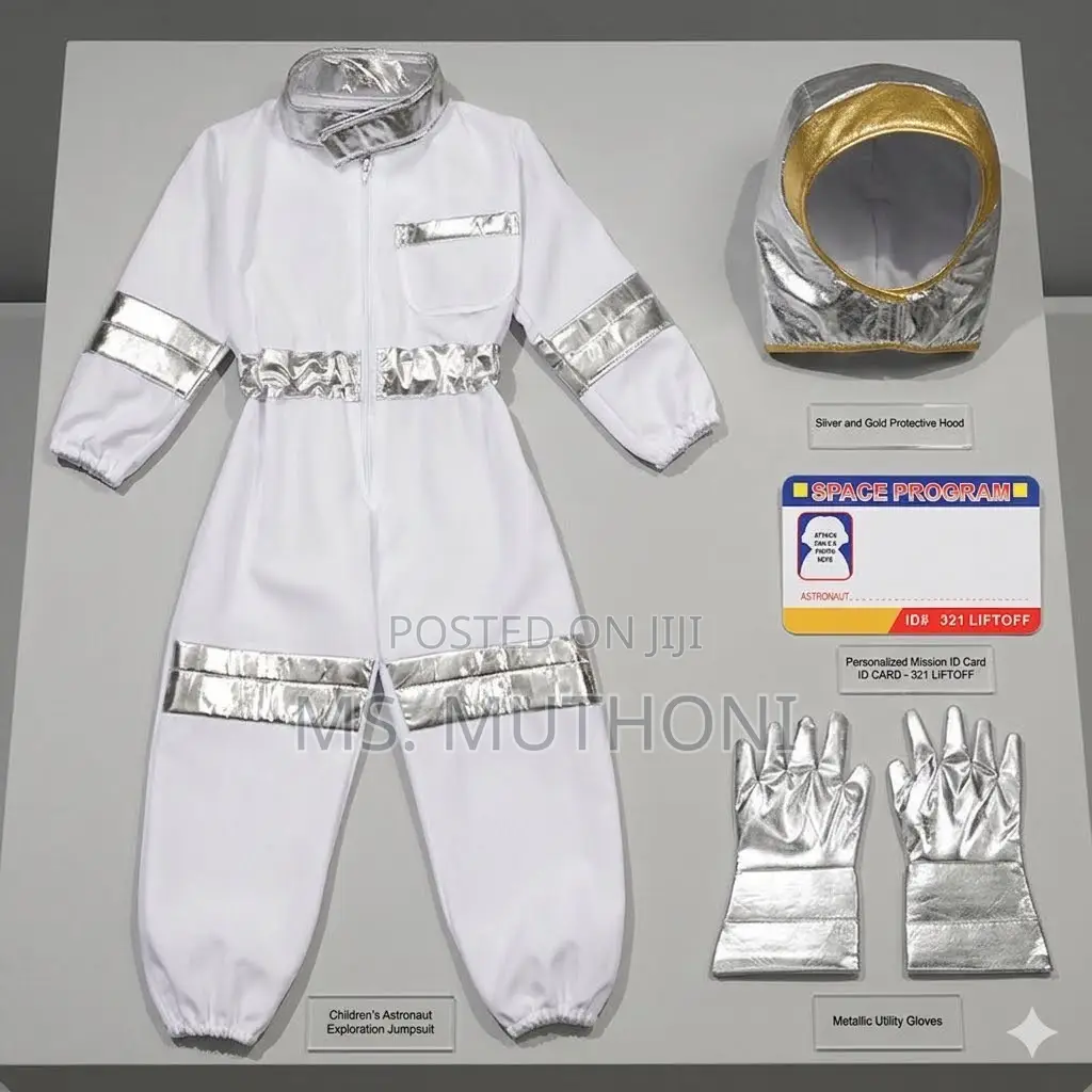 Premium Kids Space SuitJunior Astronaut Jumpsuit