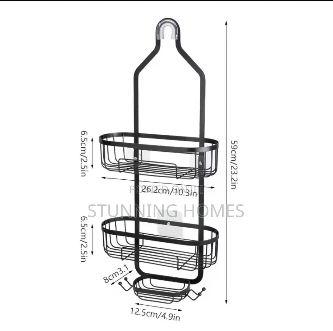 Wall Hanging Shower Bathroom Caddy