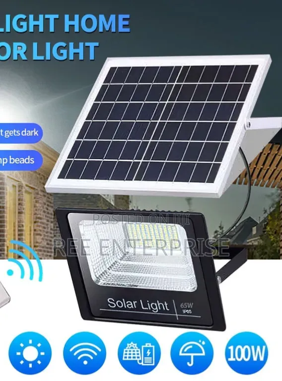 Solar Flood Light: Us-100w