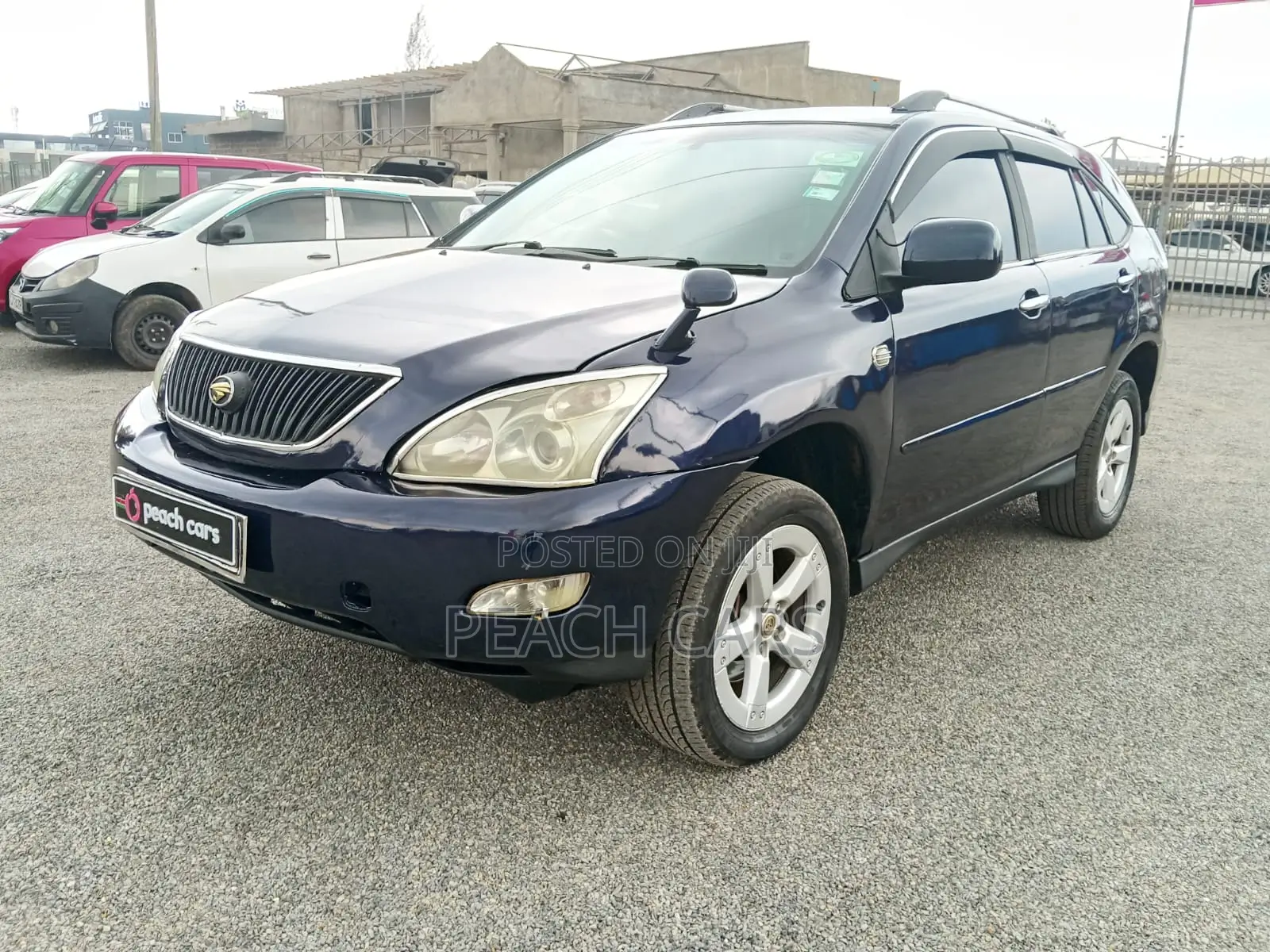Toyota Harrier 2008 Blue
