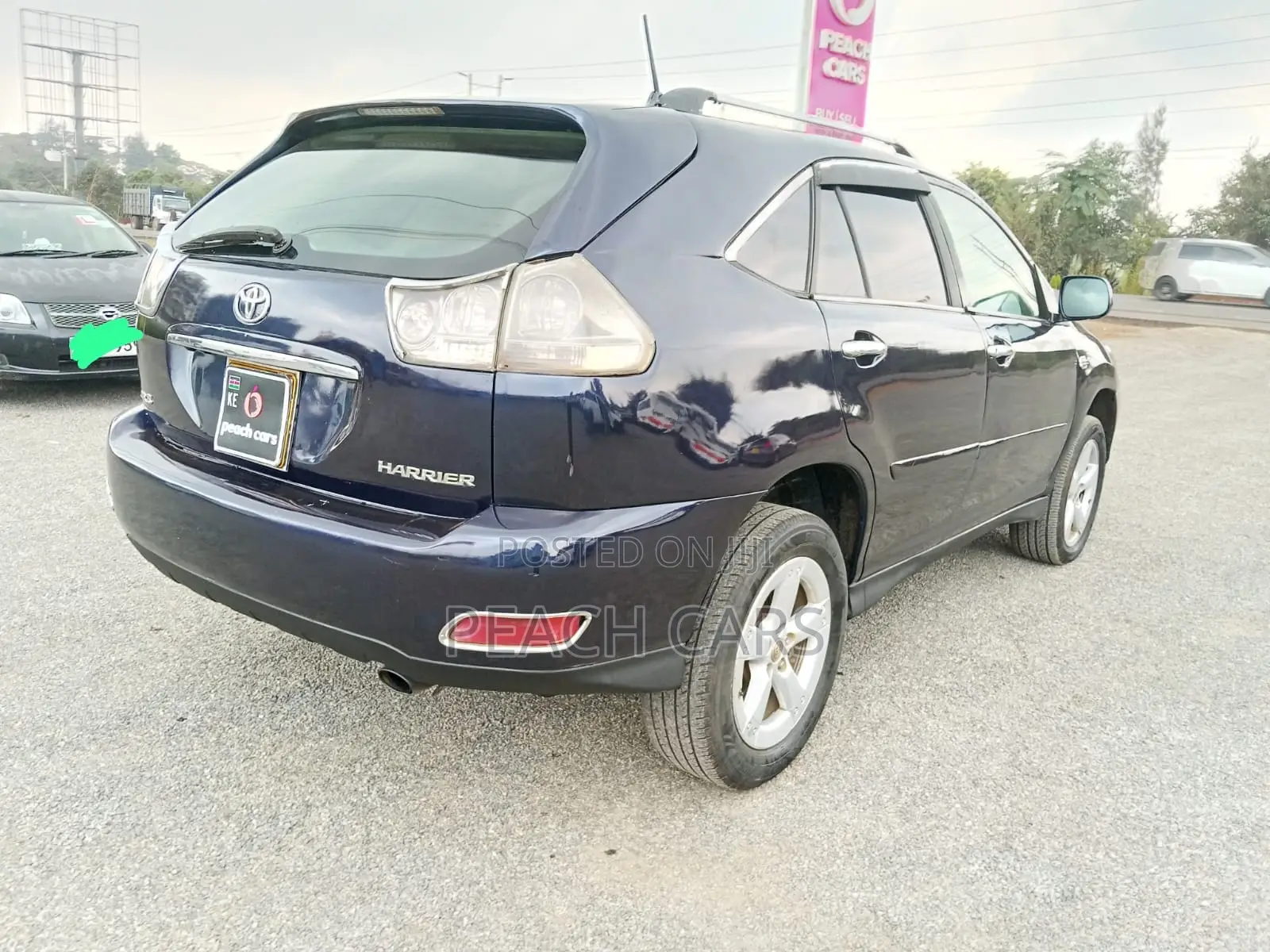 Toyota Harrier 2008 Blue