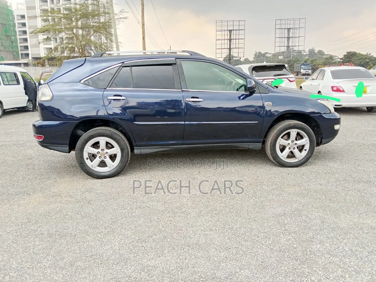 Toyota Harrier 2008 Blue