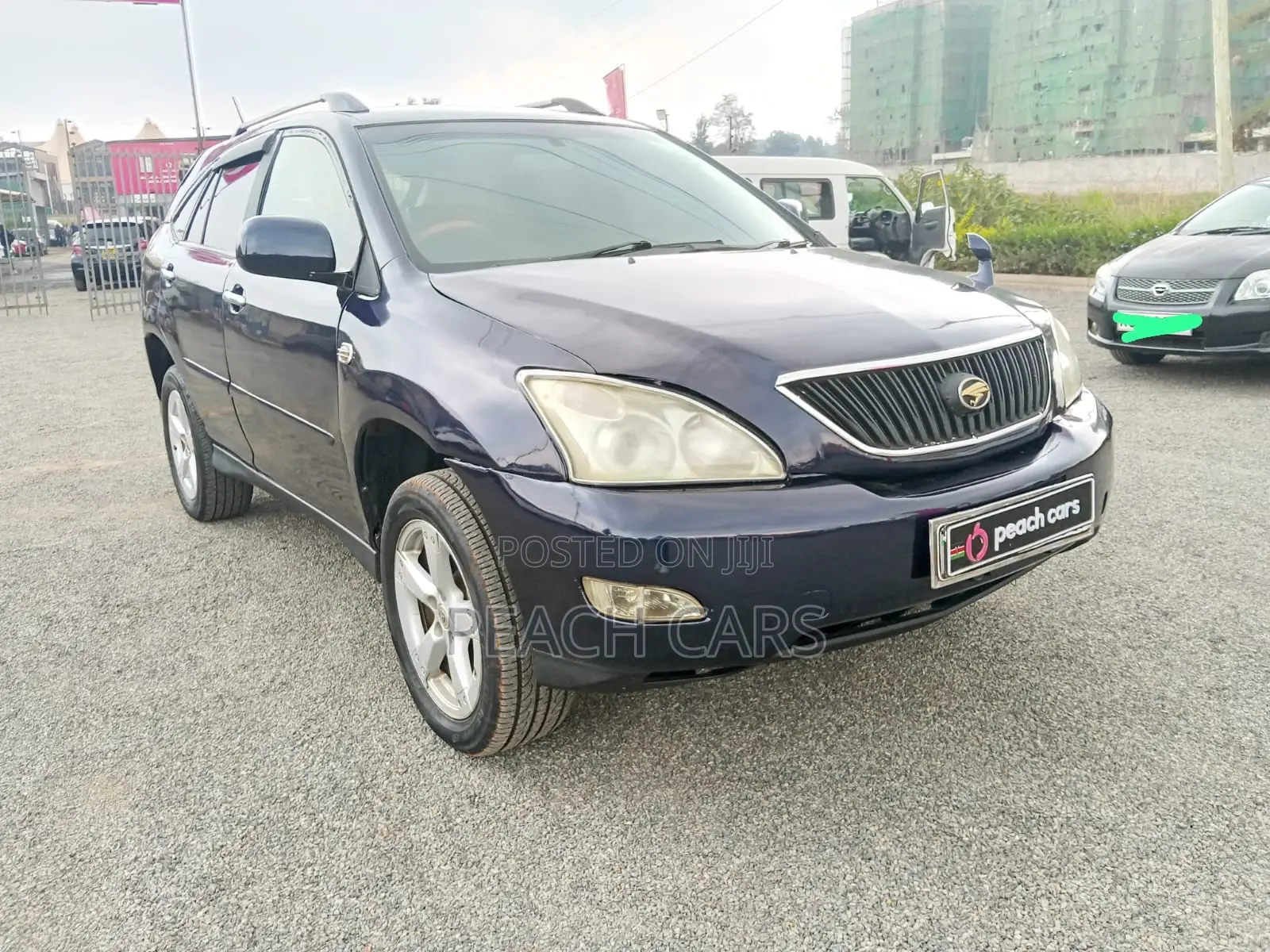 Toyota Harrier 2008 Blue