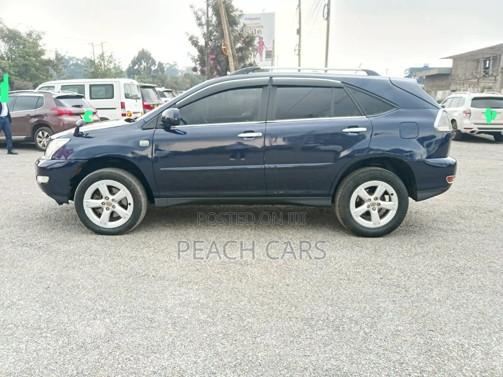 Toyota Harrier 2008 Blue