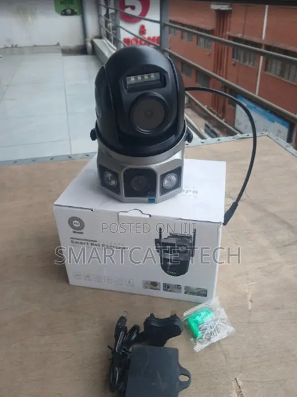 V380 AC 4G Dual Lens Security Camera – 360° Smart CCTV~