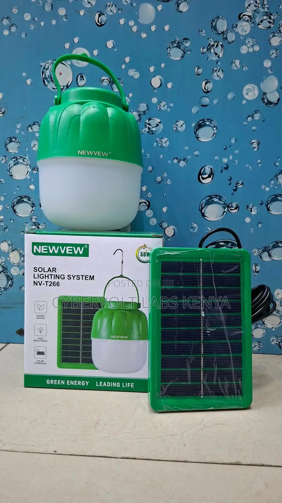 50W NV-T266 Solar Lighting System – Solar Security Outdoor Light