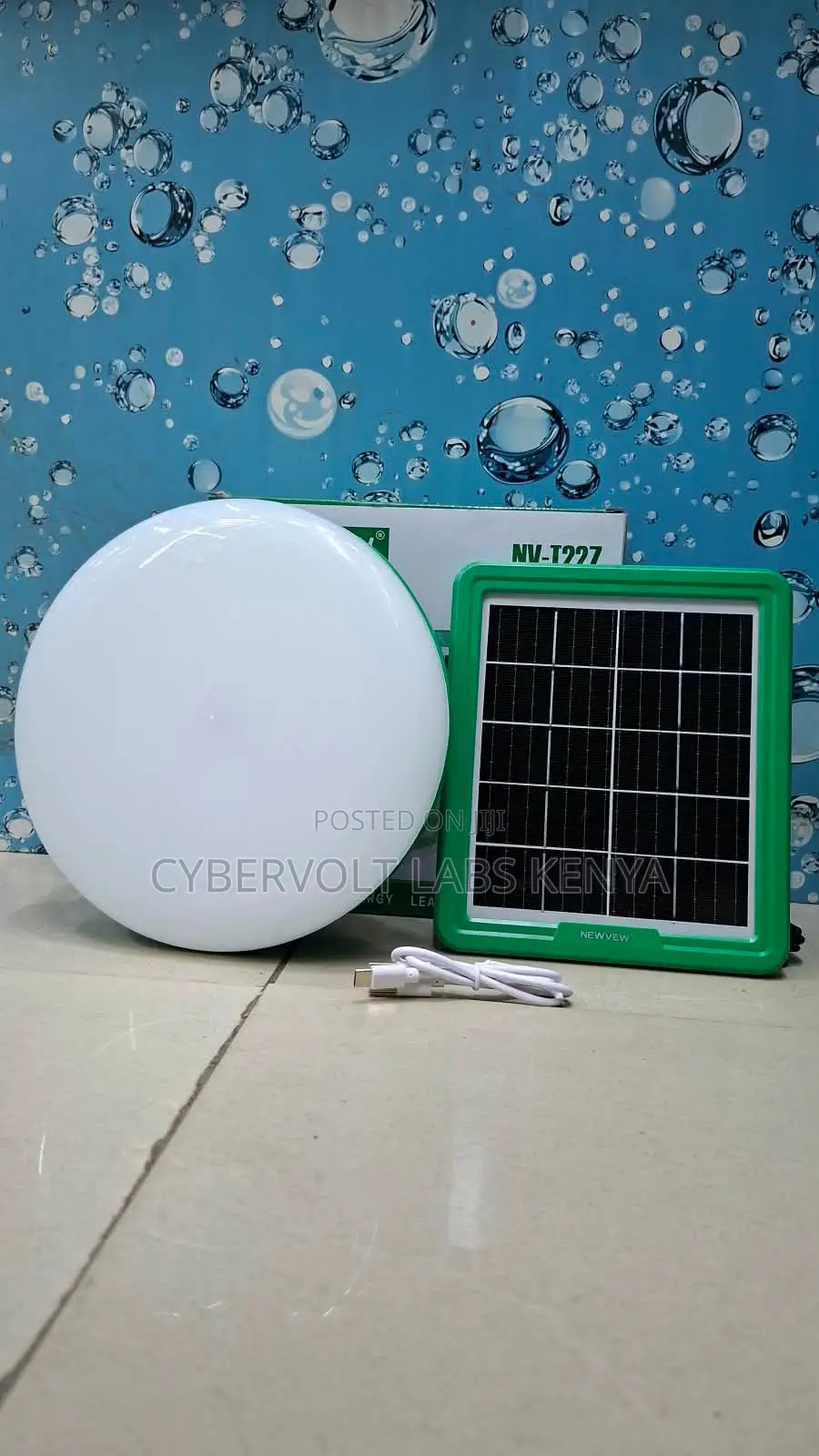 50W NV-T266 Solar Lighting System – Solar Security Outdoor Light