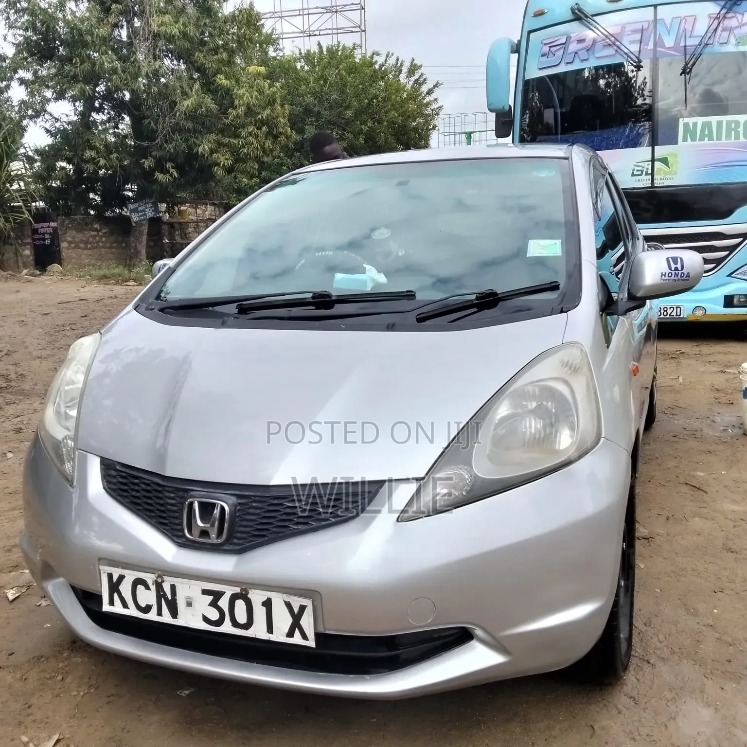 Honda Fit 2010 Silver