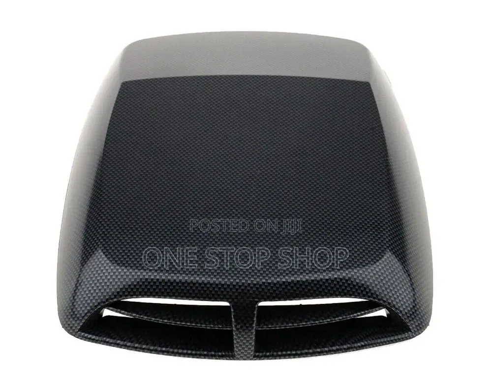Durable ABS Plastic With Carbon Fiber Finish Hood Scoop