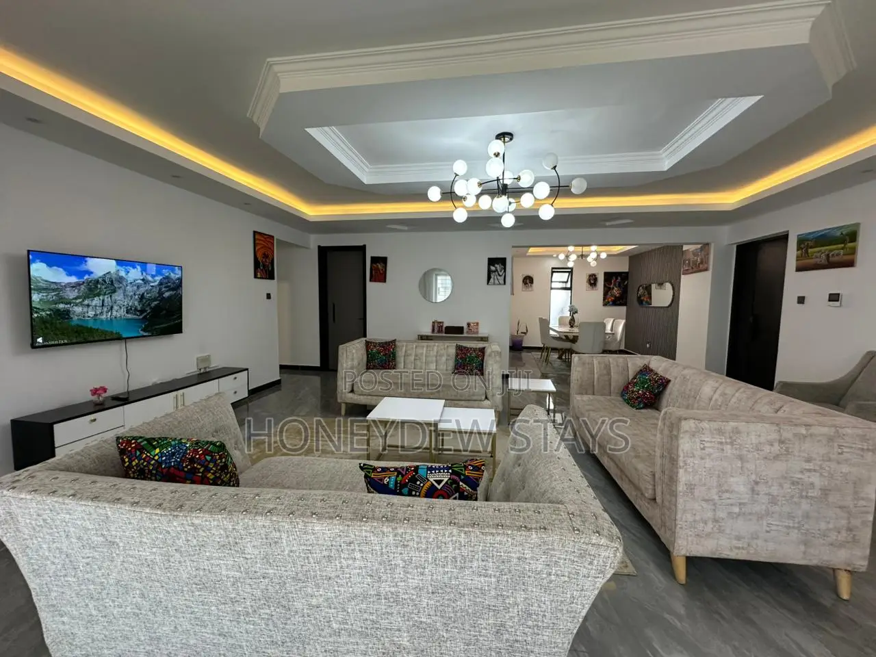 6-Bedroom Furnished Apartment | Platinum Oak Residency, Kileleshwa
