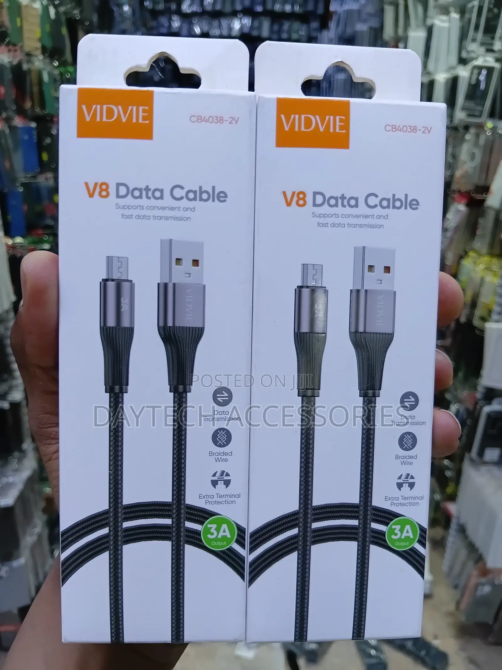 Vidvie V8 Micro-USB Data Cable (Model CB4038)
