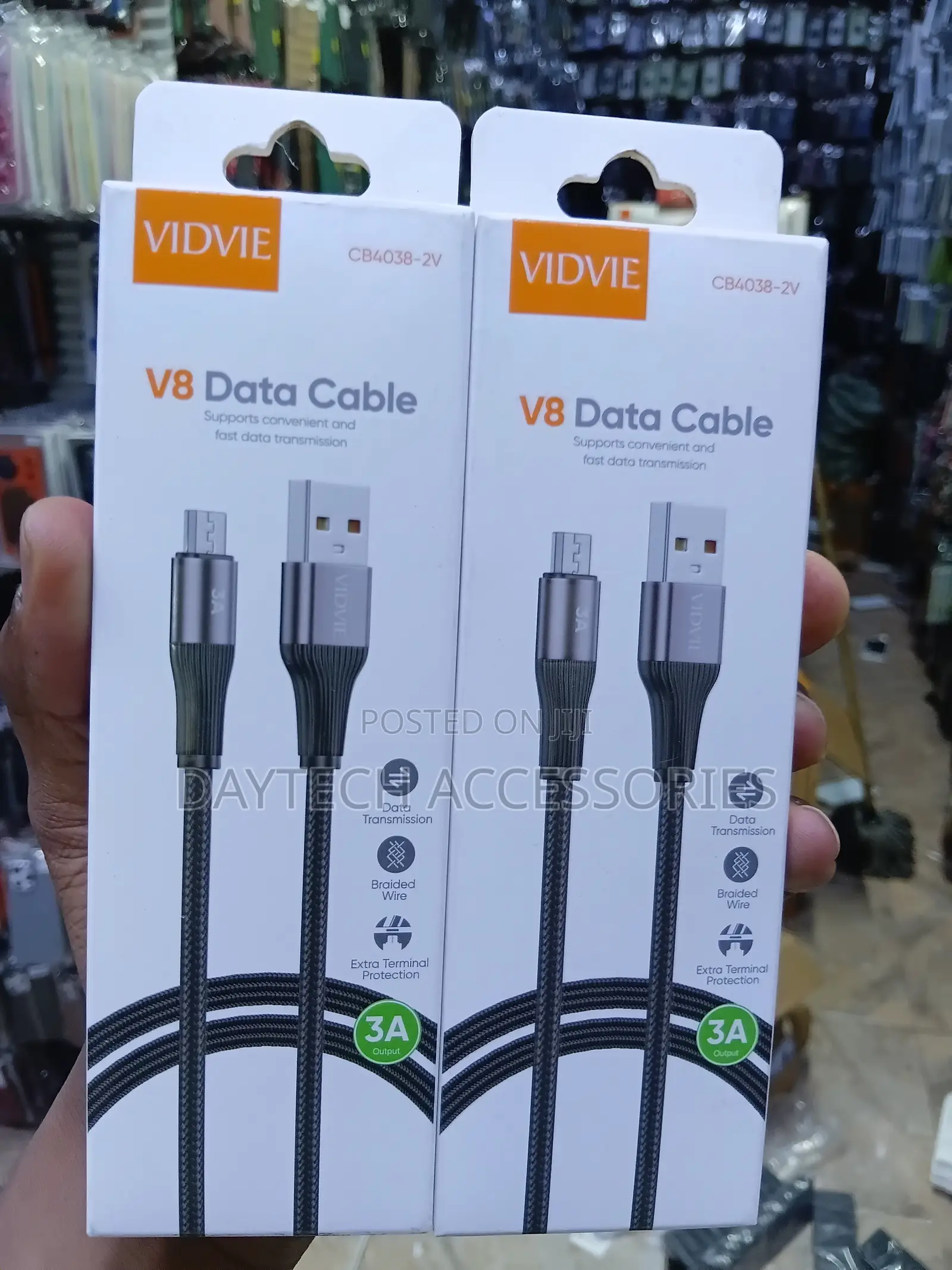 Vidvie V8 Micro-USB Data Cable (Model CB4038)