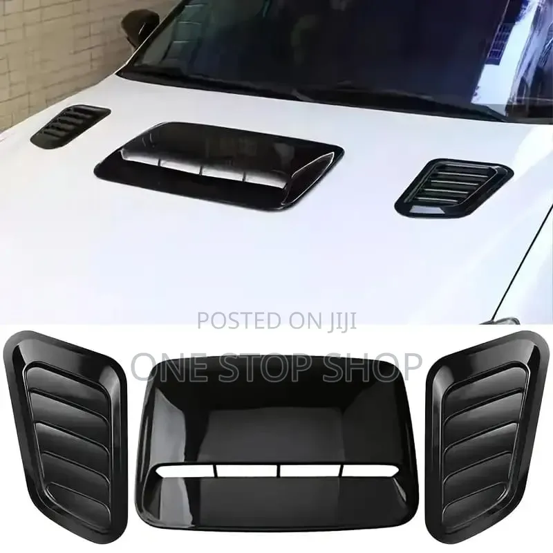 Universal Decorative Car Hood Scoop &Bonnet Air Vents 2pcs