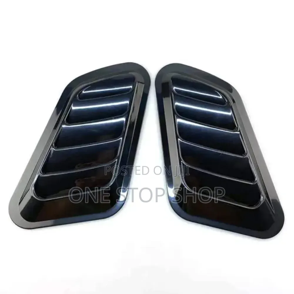 Adhesive Backing Exterior Styling Sporty Performance Look Bonnet Scoop