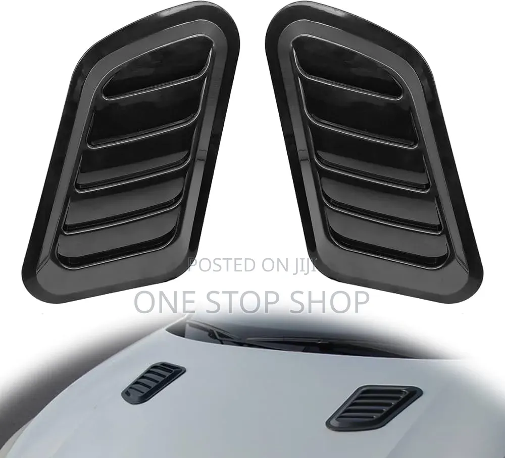 Car Decorative Bonnet Vent Cover Front Hoods With 2 Air Vents
