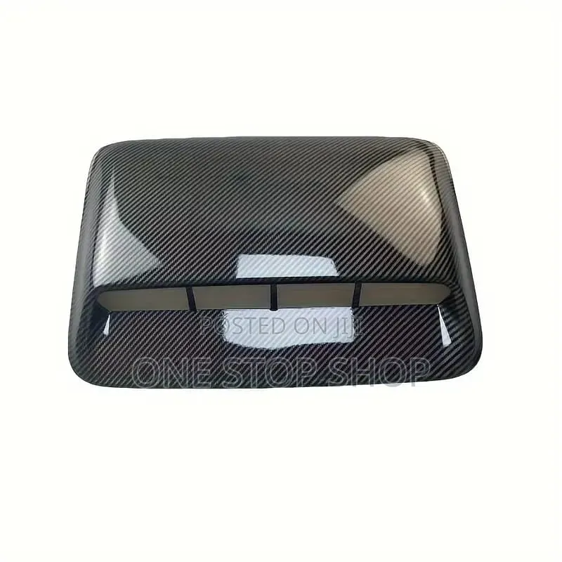 Carbon Fiber Air Flow Vent Turbo Decor Hood