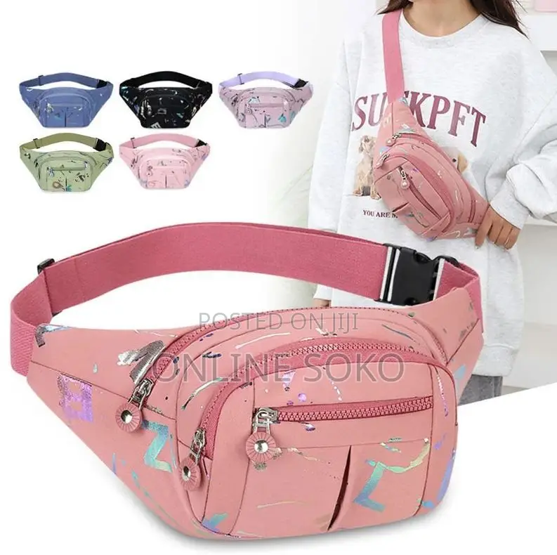 Unisex Running Chest Bag Crossbody Sling Waist Pack for Sport & Travel