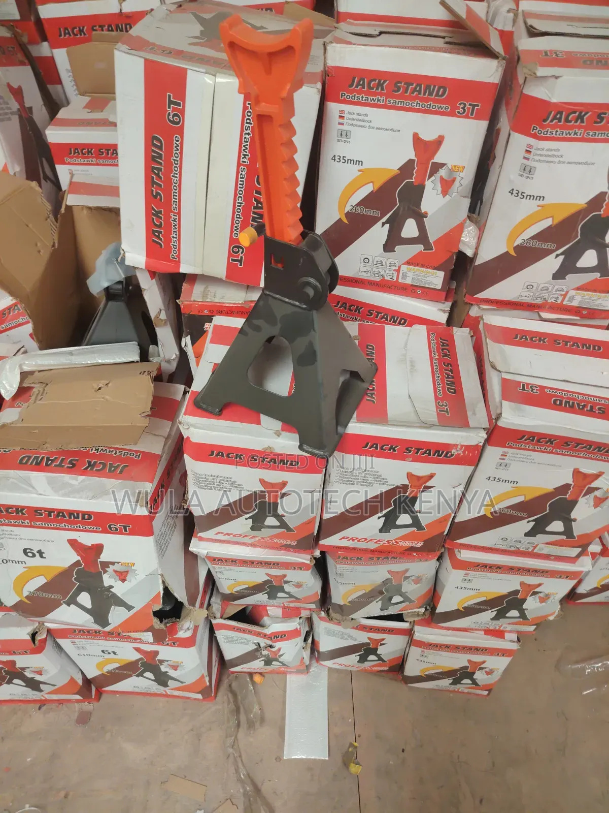 Strong Alloy-Steel Body Frame Safety Stands 6tns Sunshine Italy