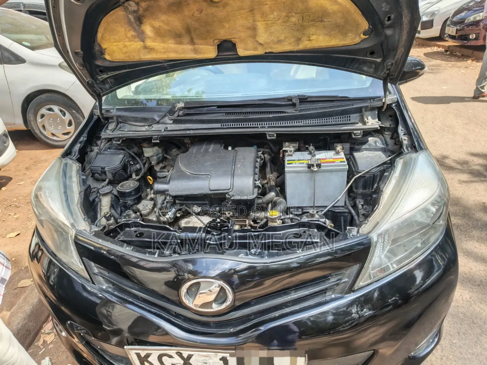 Toyota Vitz 2012 Black