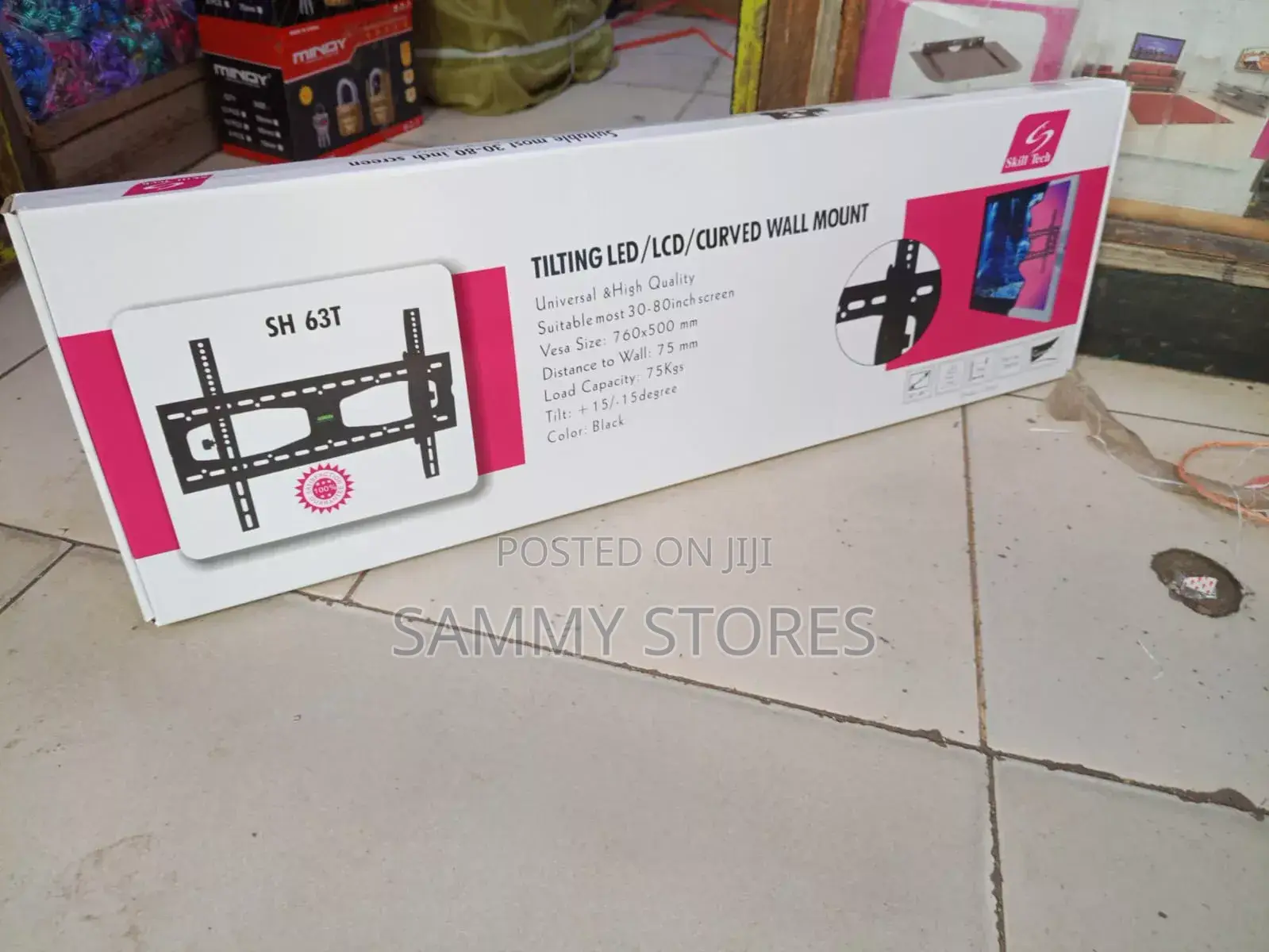 63T Tilting TV Wall Mount 32–75 Inch