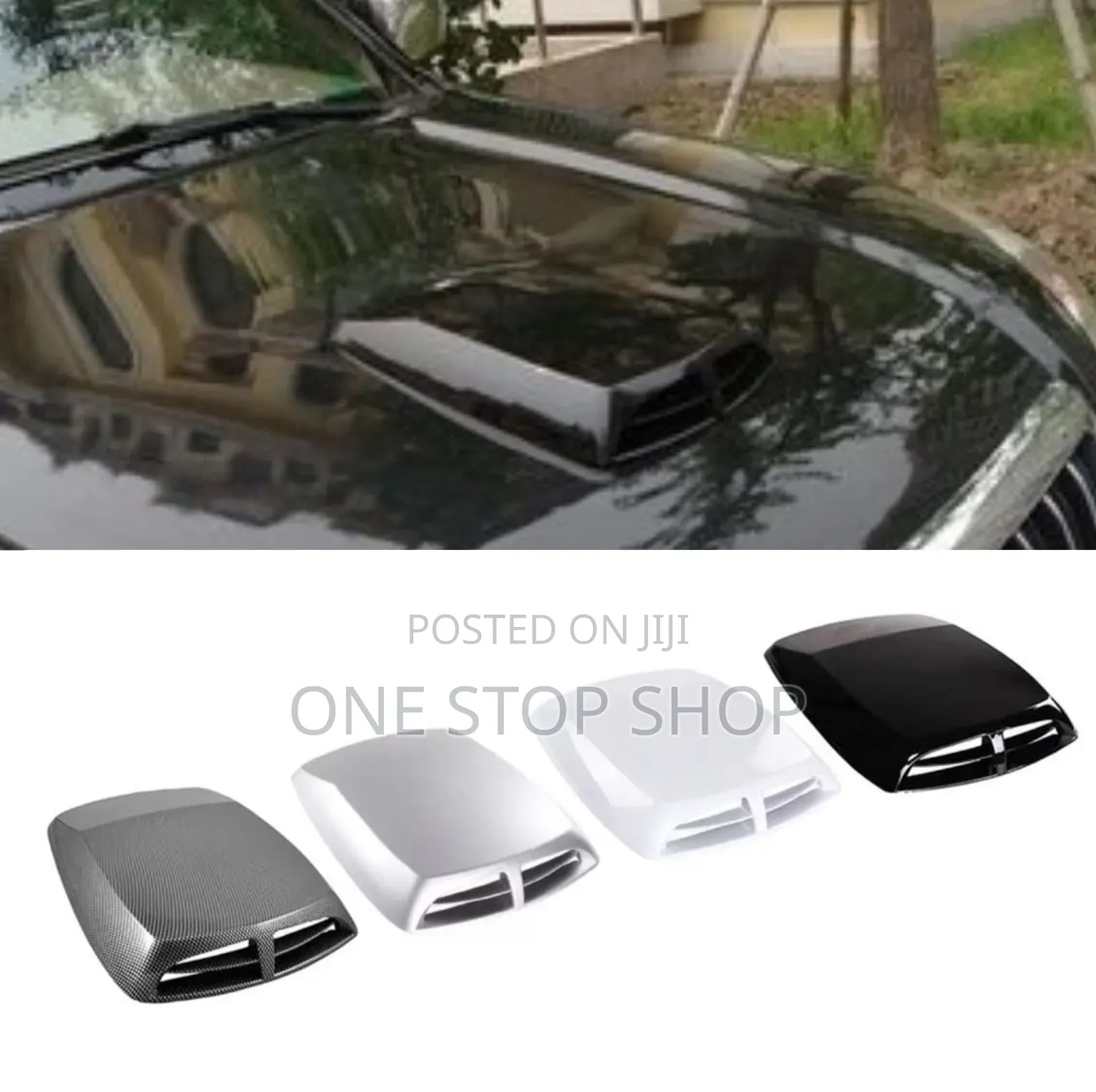 Decorative Styling Accent Turbo Styled Appearance Bonnet Scoop