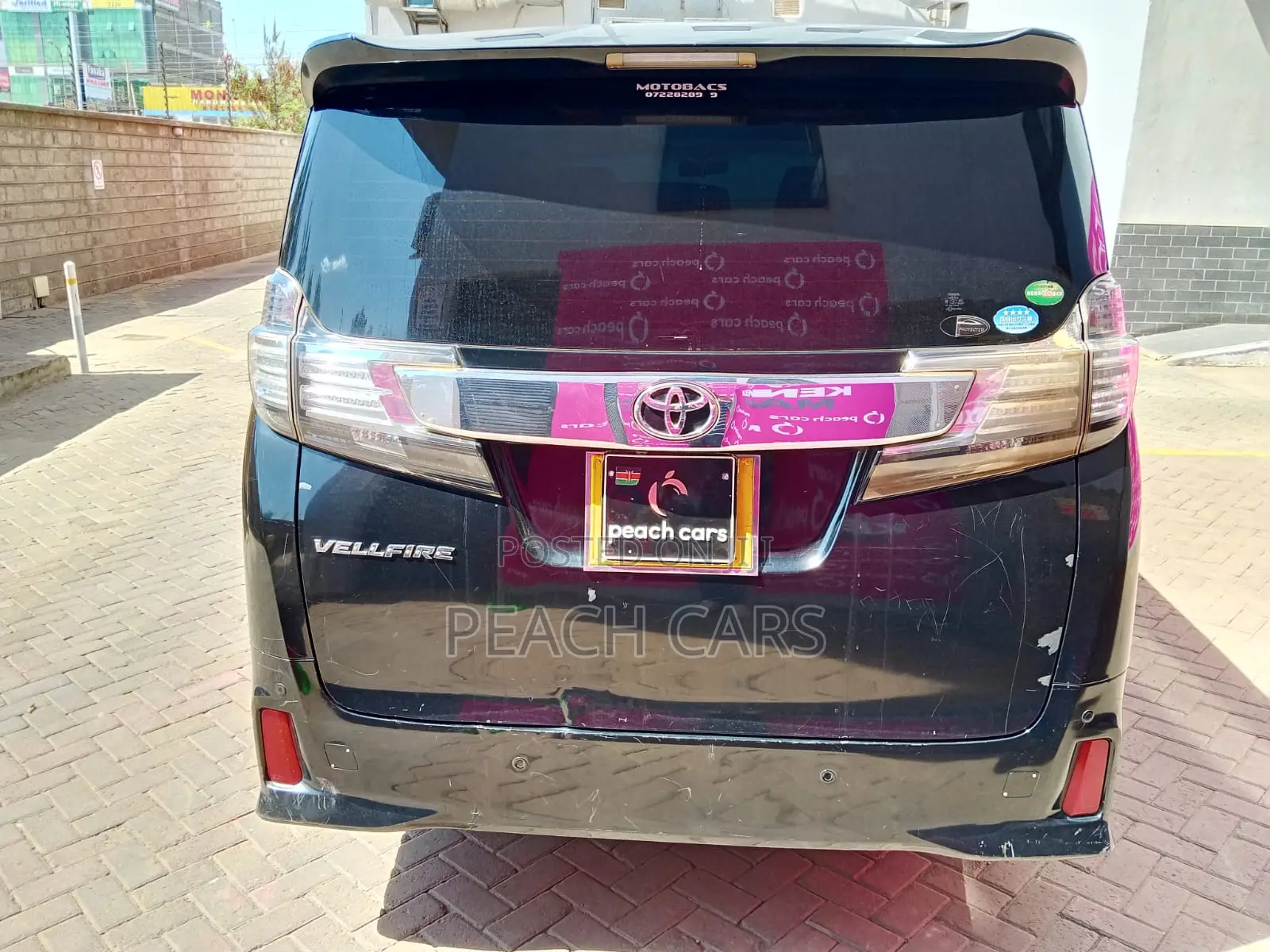Toyota Vellfire 2015 Black